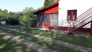 Zahrada ubytování Tiszai Vándor Apartmanház