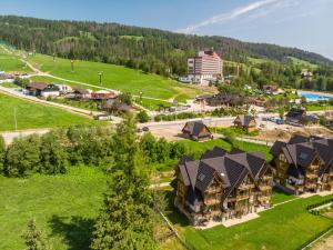 Výhľad na hory alebo výhľad na hory priamo z apartmánu