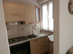 Dapur atau dapur kecil di Agata Apartments