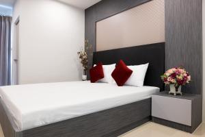 เตียงในห้องที่ DB Plus 5