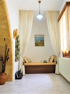 A seating area at Traditional Cretan Villa