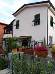 The building in which a panziókat is located