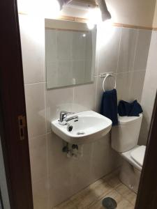 Kylpyhuone majoituspaikassa San Sebastián 65