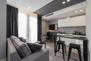 Kuchyňa alebo kuchynka v ubytovaní Artis accommodation