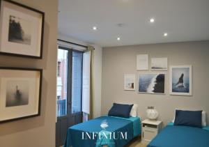 Posezení v ubytování Infinium Zamora Suites