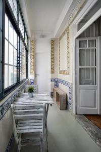 Posezení v ubytování 1924