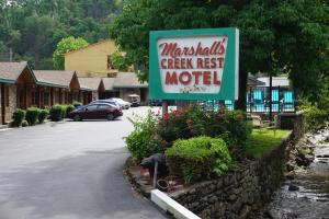 Certifikát, hodnocení, plakát nebo jiný dokument vystavený v ubytování Marshall's Creek Rest Motel