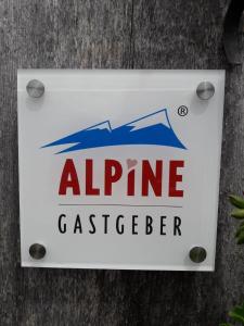Certifikát, ocenenie alebo iný dokument vystavený v ubytovaní Alpenferienwohnung Strickner