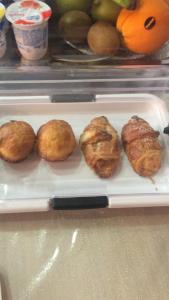 a tray of pastries on a shelf in a refrigerator at Mattandre in Monteroni di Lecce +52 photos