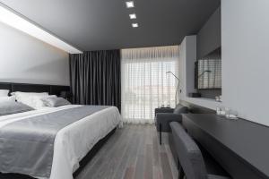 Posteľ alebo postele v izbe v ubytovaní Artis accommodation