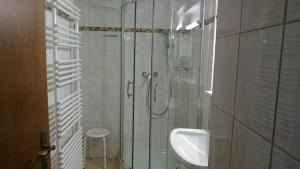 Vannituba majutusasutuses Appartements Koffler