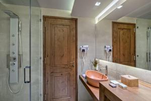 Kúpeľňa v ubytovaní Estia Boutique Apartments