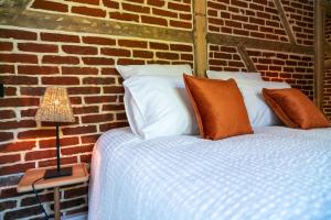New Cottage & spa de nage Guesthouse客房内的一张或多张床位