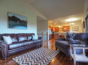 Posezení v ubytování Coyote Ridge Condo