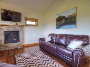 Posezení v ubytování Coyote Ridge Condo