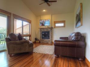 Posezení v ubytování Coyote Ridge Condo