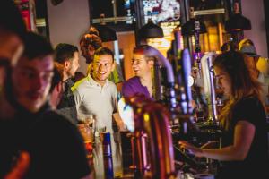 Tetamu yang menginap di St Christopher's Inn Greenwich