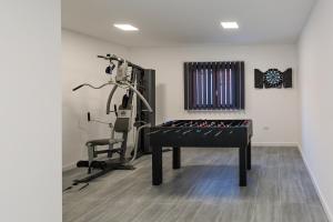 Fitness centrum a/nebo fitness zařízení v ubytování Villa Panorama