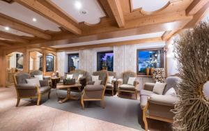 A seating area at Hotel Oberbrunn