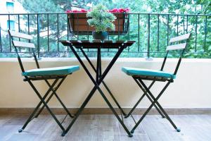 A balcony or terrace at B&B Selvarossa