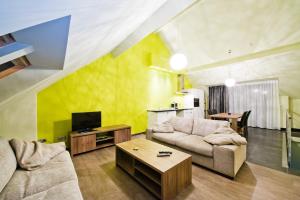 Posezení v ubytování B&B Villa Curtricias