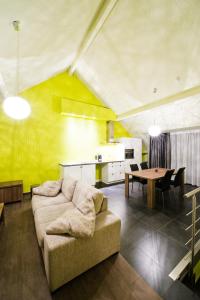 Posezení v ubytování B&B Villa Curtricias