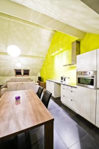 Kuchyň nebo kuchyňský kout v ubytování B&B Villa Curtricias