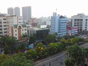 Almennt útsýni yfir borgina Jakarta eða útsýni yfir borgina eins og það er á hótelinu