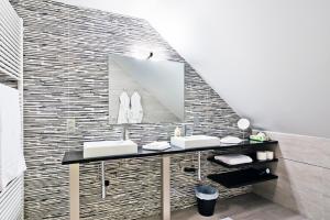 Koupelna v ubytování B&B Villa Curtricias