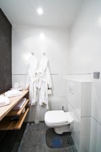 Koupelna v ubytování B&B Villa Curtricias