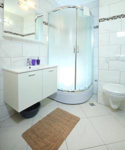 Koupelna v ubytování Apartments Nemira Exclusive