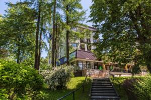 Vonkajšia záhrada v ubytovaní udanypobyt Smrekova Apartament