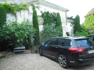 Zahrada ubytování Les Bains Bed & Breakfast