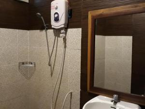 Phòng tắm tại Laos Haven Hotel