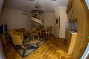 Posedenie v ubytovaní Aqua Line Apartmanház