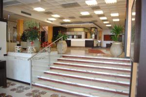 The lobby or reception area at Grand Hotel Moroni
