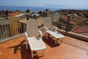 A balcony or terrace at Le Sette Meraviglie