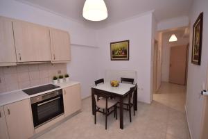 Kuchyňa alebo kuchynka v ubytovaní Keratea Apartment Athens Airport