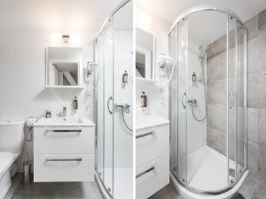 Kúpeľňa v ubytovaní Salomea Krakow apartments