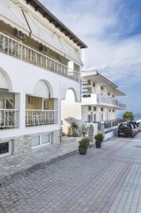 Budova, kde se aparthotel nachází