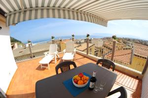 A balcony or terrace at Le Sette Meraviglie