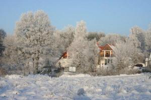 Pensjonat Hubertus v zime