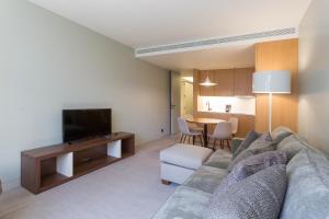 TV a/nebo společenská místnost v ubytování BessaApartments