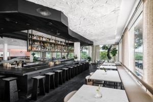 Restaurace v ubytování The LINE Austin