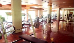 Fitness centrum a/nebo fitness zařízení v ubytování Purimas Beach Hotel & Spa