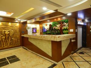 Vstupní hala nebo recepce v ubytování Hotel Aadhi