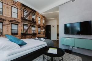 Μια τηλεόραση ή/και κέντρο ψυχαγωγίας στο ShortStayPoland Aleje Jerozolimskie (B59)