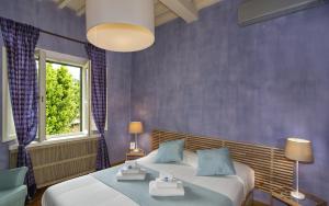 Postel nebo postele na pokoji v ubytování Lauri Loft