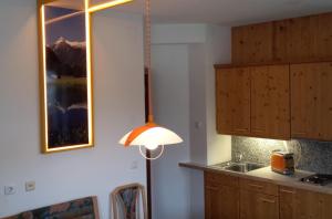 Kuchyň nebo kuchyňský kout v ubytování Apartment Kaprun