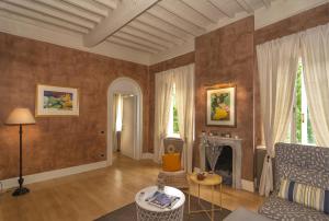 Posezení v ubytování Lauri Loft